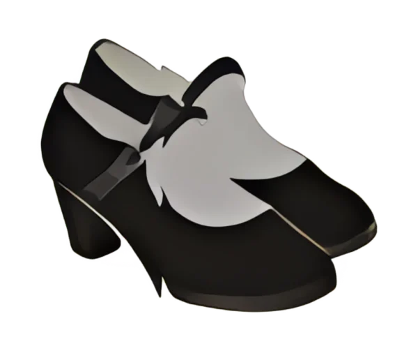 girls-shoe-black