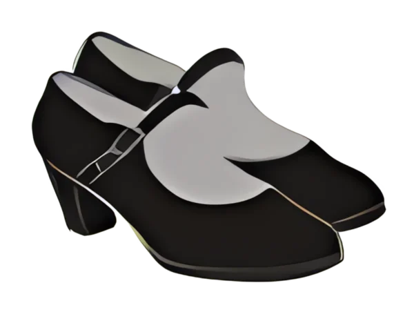 girls-shoe-black