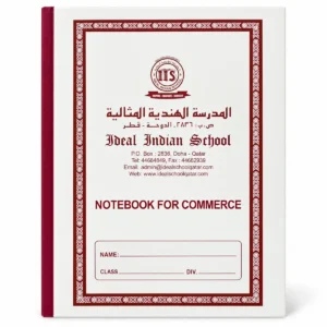 Notebook – Ruled for Commerce (Grades XI-XII Commerce and Humanities)