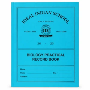 Practical Record Book – Biology (Grades XI-XII Science)