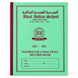 Practical Record Book – Informatics Practices (Grades XI-XII)