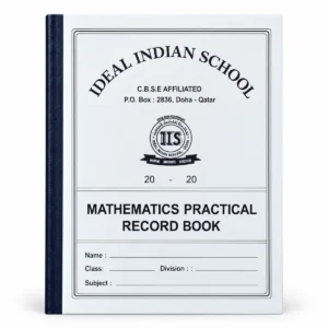 Practical Record Book – Maths (Grades XI-XII Science and Commerce)
